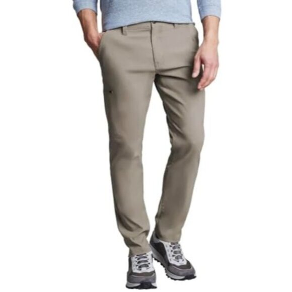Copper & Oak Supply Co. NWT Men's Straight Fit Stretch Tech Pant, 36x34 Tan - Picture 1 of 6